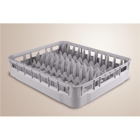 Panier &agrave; assiettes pour lave-vaisselle - 50 x 60 cm - 24 compartiments - Maxima - 09240131