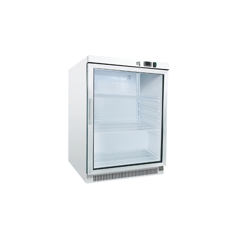 Verticale Vrieskast Met Glazen Deur 100 Liter - DF200G