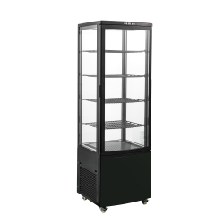 Vitrine R&eacute;frig&eacute;r&eacute;e Noire &agrave;...