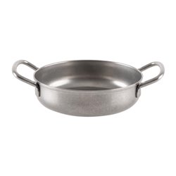 Plat de pr&eacute;sentation vintage &agrave; deux anses Olympia 125&nbsp;mm - Gastronoble - JA955