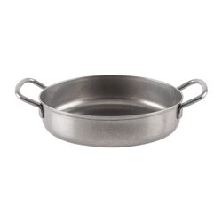 Plat de pr&eacute;sentation vintage &agrave; deux anses Olympia 150&nbsp;mm - Gastronoble - JA956