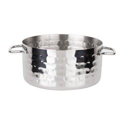 Mini cocotte de pr&eacute;sentation martel&eacute;e Olympia 675&nbsp;ml - Gastronoble - JB193