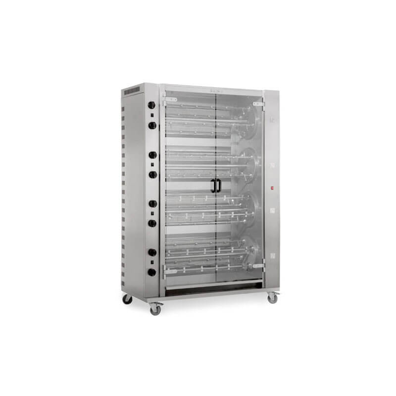 Multi-roterende 16-spindel gas rotisserie - MCM