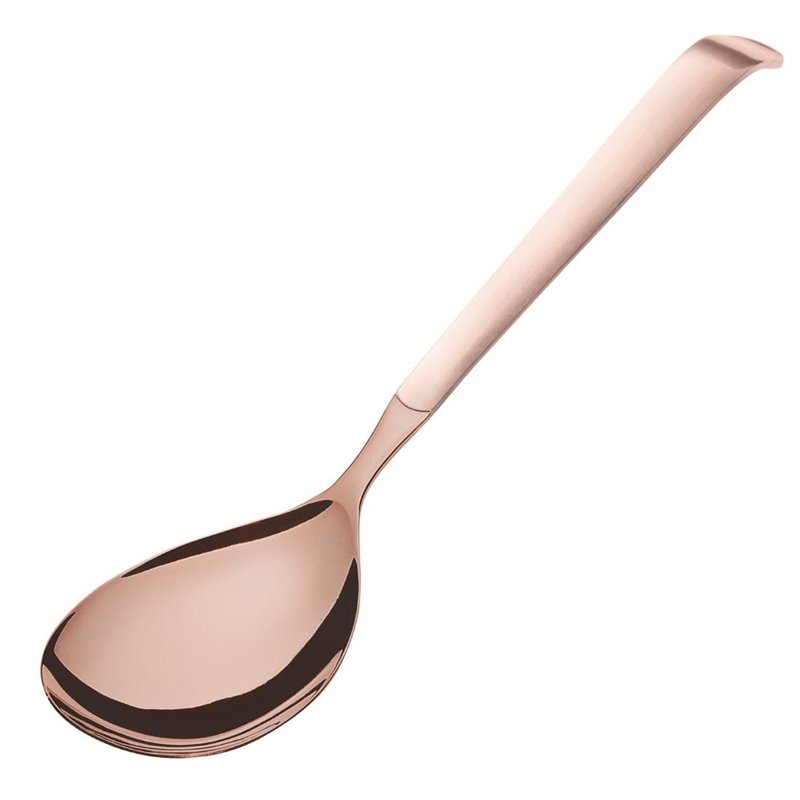 Cuill&egrave;res de service pleines en cuivre Buffet Amefa (lot de 6) - Gastronoble - DX646