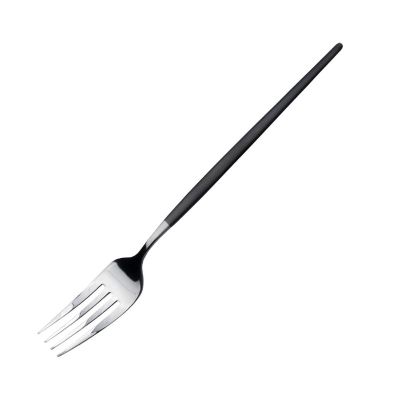 Fourchettes de table noires Soprano Amefa (lot de 12) - Gastronoble - DX682