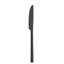 Couteaux de table Amefa Metropole PVD noirs (lot de 12) - Gastronoble - DX690