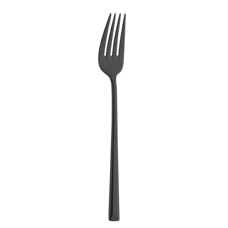 Fourchettes de table Amefa Metropole PVD noires (lot de 12) - Gastronoble - DX691