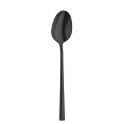 Cuill&egrave;res de table Amefa Metropole PVD noires (lot de 12) - Gastronoble - DX692