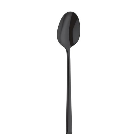 Cuill&egrave;res de table Amefa Metropole PVD noires (lot de 12) - Gastronoble - DX692