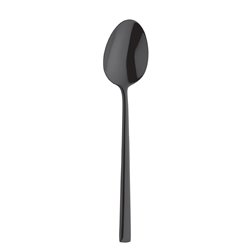 Cuill&egrave;res &agrave; dessert Amefa Metropole PVD noires (lot de 12) - Gastronoble - DX695