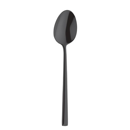 Cuill&egrave;res &agrave; dessert Amefa Metropole PVD noires (lot de 12) - Gastronoble - DX695