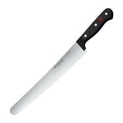 Couteau &agrave; p&acirc;tisserie dentel&eacute; W&uuml;sthof Gourmet 260mm - Gastronoble - FE194