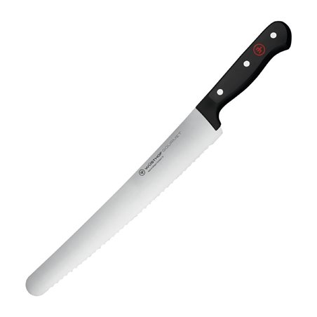 Couteau &agrave; p&acirc;tisserie dentel&eacute; W&uuml;sthof Gourmet 260mm - Gastronoble - FE194