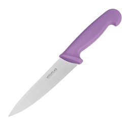 Couteau de cuisinier Hygiplas violet 159mm - Gastronoble - FX116