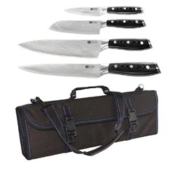 Offre sp&eacute;ciale : Ensemble de 4 couteaux et &eacute;tui Vogue Tsuki s&eacute;rie 7 - Gastronoble - S704