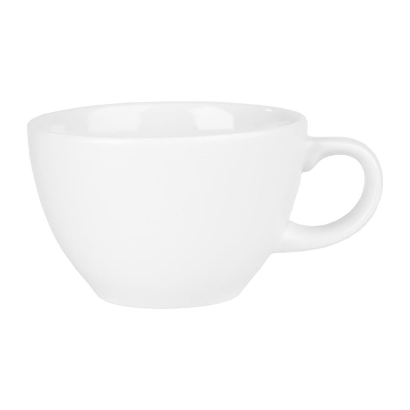 Tasses &agrave; th&eacute; Churchill White 220ml (Lot de 12) - Gastronoble - CM799