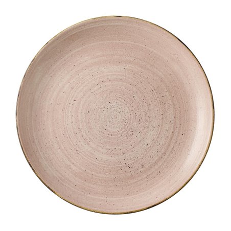 Assiettes avec rebord Churchill Stonecast Raw Terracotta Evolve 286mm (Lot de 12) - Gastronoble - CU651