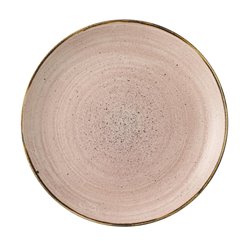 Assiettes avec rebord Churchill Stonecast Raw Terracotta Evolve 220mm (Lot de 12) - Gastronoble - CU653