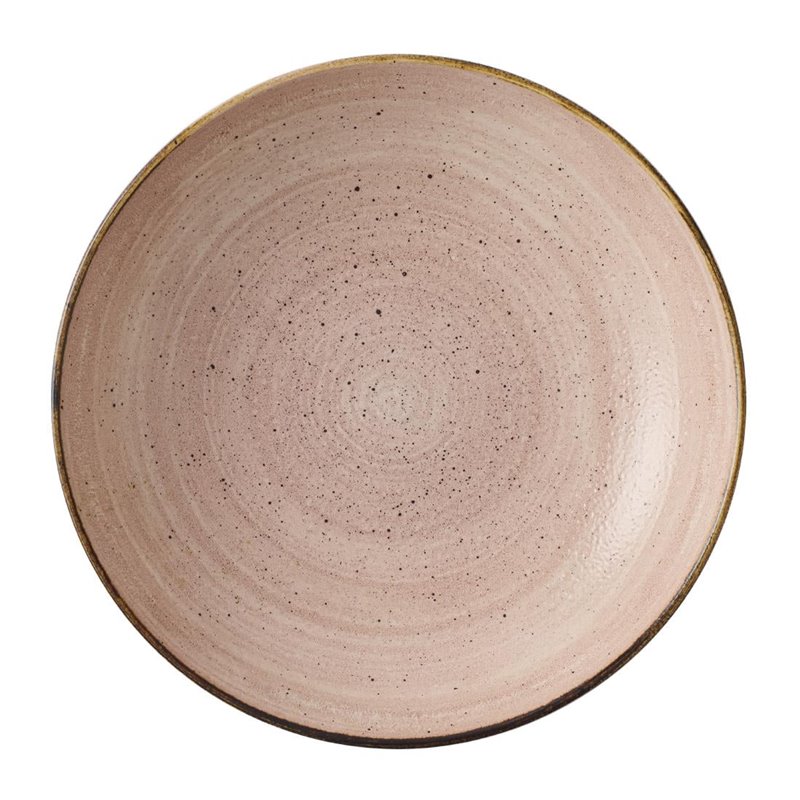 Bols Churchill Stonecast Raw Terracotta Evolve 248mm (Lot de 12) - Gastronoble - CU655