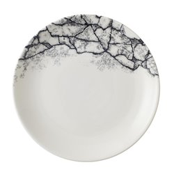 Assiettes rondes Churchill Kintsugi Accents Quartz Black Evolve 165mm (Lot de 12) - Gastronoble - CU667
