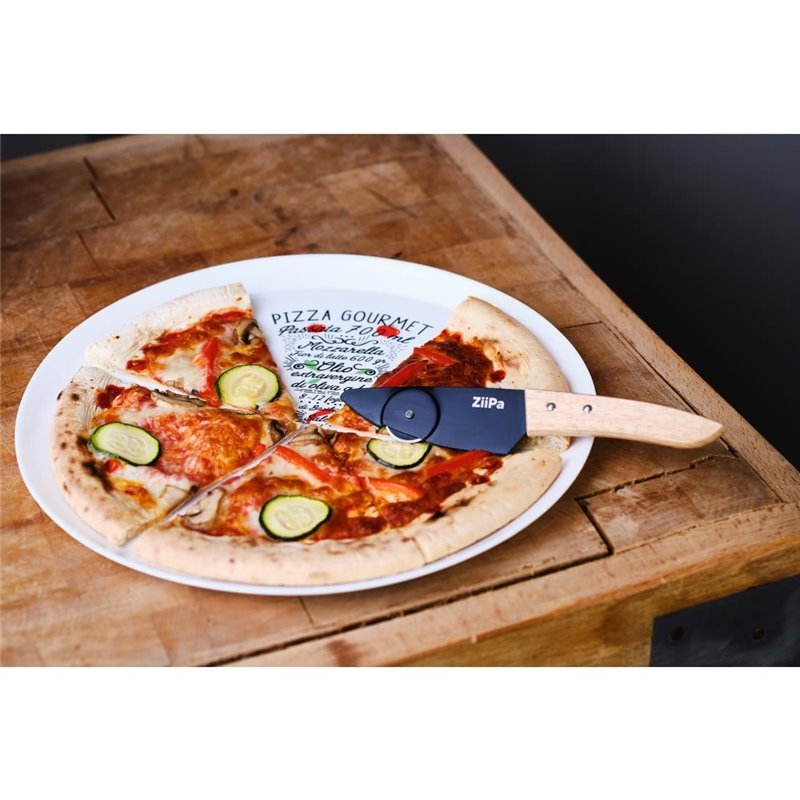 Assiettes &agrave; pizza Gourmet Fetta 330mm (lot de 12) - Gastronoble - CX019