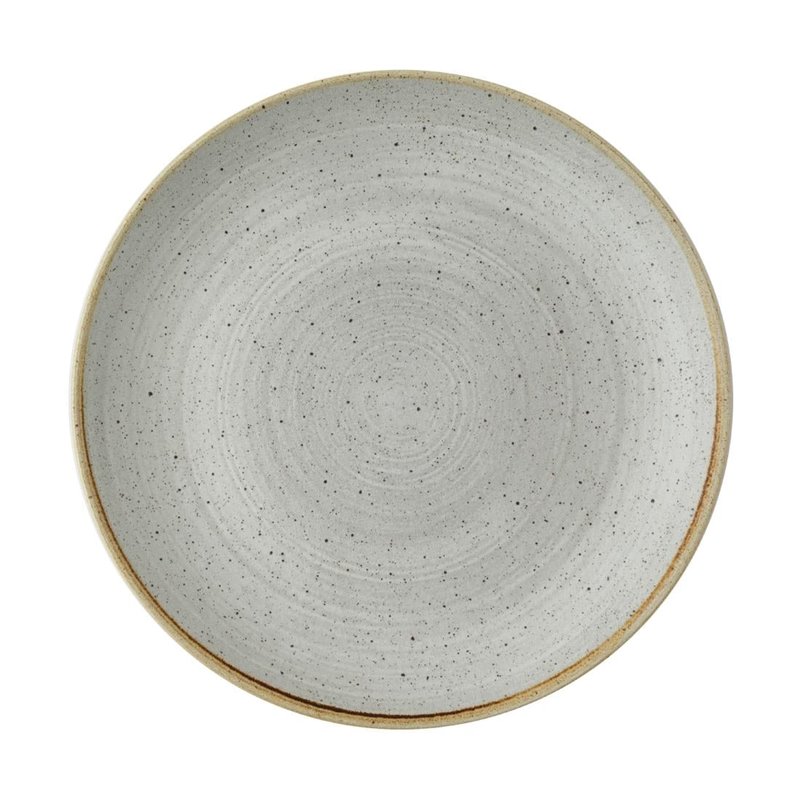 Assiettes rondes Churchill Stonecast Raw Evolve Grey 260mm (Lot de 12) - Gastronoble - CX648