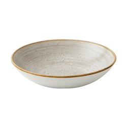 Assiettes coupes rondes Churchill Stonecast Raw Grey 184mm (Lot de 12) - Gastronoble - CX650