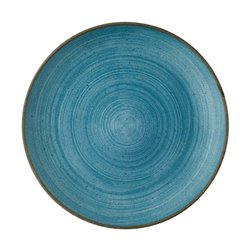 Assiettes rondes Churchill Stonecast Raw Evolve Teal 260mm (Lot de 12) - Gastronoble - CX658