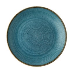 Assiettes rondes Churchill Stonecast Raw Evolve Teal 165mm (Lot de 12) - Gastronoble - CX662