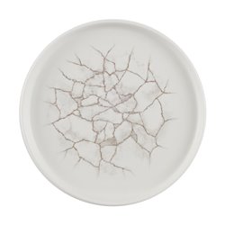 Assiettes avec rebord Churchill Studio Prints Kintsugi Agate Grey 220mm (Lot de 6) - Gastronoble - CX676