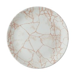 Assiettes rondes Churchill Studio Prints Kintsugi Evolve Coral 260mm (Lot de 12) - Gastronoble - CX678