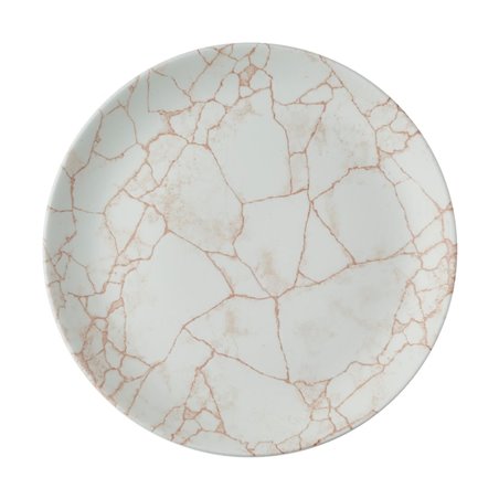 Assiettes rondes Churchill Studio Prints Kintsugi Evolve Coral 285mm (Lot de 12) - Gastronoble - CX679