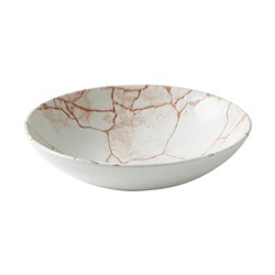 Assiettes coupes rondes Churchill Studio Prints Kintsugi Evolve Coral 184mm (Lot de 12) - Gastronoble - CX680