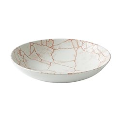 Assiettes coupes rondes Churchill Studio Prints Kintsugi Evolve Coral 248mm (Lot de 12) - Gastronoble - CX681