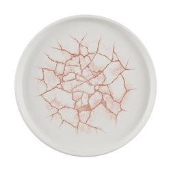 Assiettes avec rebord Churchill Studio Prints Kintsugi Coral 220mm (Lot de 6) - Gastronoble - CX688