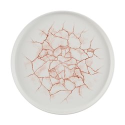 Assiettes avec rebord Churchill Studio Prints Kintsugi Coral 260mm (Lot de 6) - Gastronoble - CX689