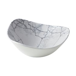 Bols triangulaires Churchill Studio Prints Kintsugi Pearl Lotus Grey 178mm (Lot de 12) - Gastronoble - CX695
