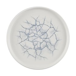Assiettes avec rebord Churchill Studio Prints Kintsugi Pearl Grey 220mm (Lot de 6) - Gastronoble - CX697
