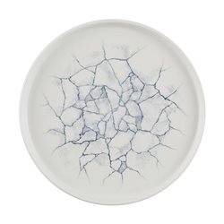 Assiettes avec rebord Churchill Studio Prints Kintsugi Pearl Grey 260mm (Lot de 6) - Gastronoble - CX698