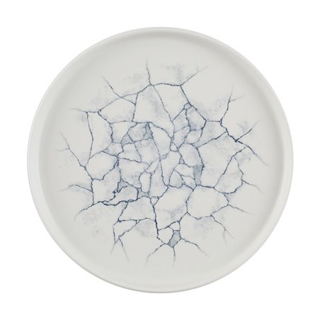 Assiettes avec rebord Churchill Studio Prints Kintsugi Pearl Grey 260mm (Lot de 6) - Gastronoble - CX698