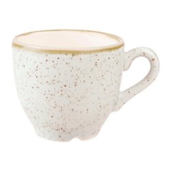 Tasses &agrave; espresso Churchill&nbsp; Stonecast Barley White 100ml (Lot de 12) - Gastronoble - CY861