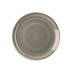Assiettes rondes Churchill Stonecast Grey 288mm (Lot de 12) - Gastronoble - CY965