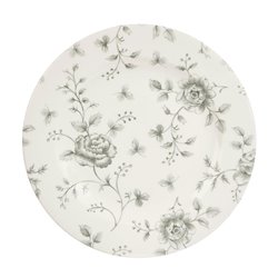 Assiettes plates Churchill Vintage Prints Rose ChintzGrey 210mm (Lot de 6) - Gastronoble - DA666