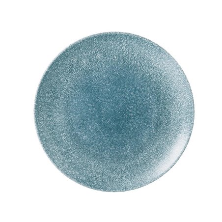 Assiettes rondes Churchill Studio Prints Raku Large Topaz Blue 288mm (Lot de 12) - Gastronoble - DE882