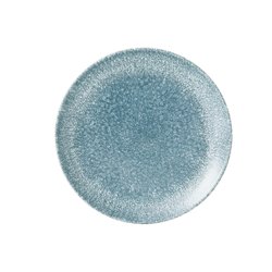 Assiettes rondes Churchill Studio Prints Raku Topaz Blue 217mm (Lot de 12) - Gastronoble - DE884