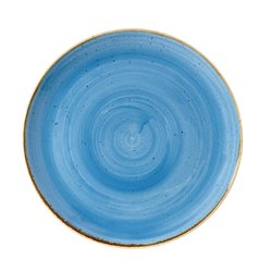 Assiettes rondes Churchill Stonecast Cornflower Blue 324mm (Lot de 6) - Gastronoble - DF763