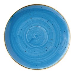 Assiettes rondes Churchill Stonecast Cornflower Blue 217mm (Lot de 12) - Gastronoble - DF766