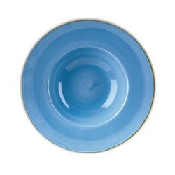 Bols &agrave; bord large Churchill Stonecast Cornflower Blue 239mm (Lot de 12) - Gastronoble - DF783