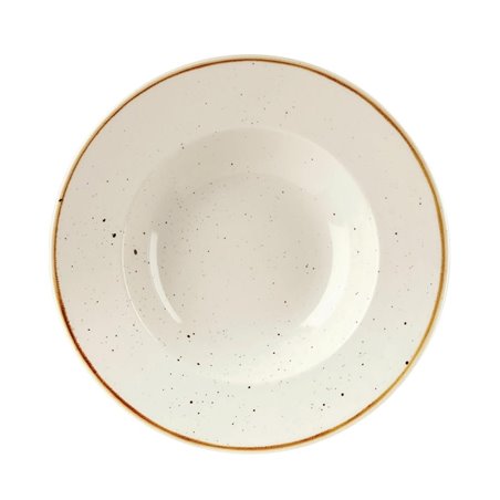 Bols &agrave; bord large Churchill Stonecast Barley White 280mm (Lot de 12) - Gastronoble - DF798