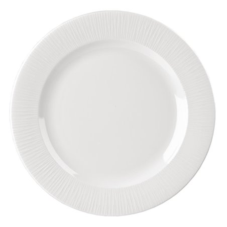 Assiettes &agrave; bord large Churchill Bamboo 304mm (Lot de 12) - Gastronoble - DK430
